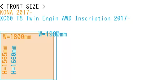 #KONA 2017- + XC60 T8 Twin Engin AWD Inscription 2017-